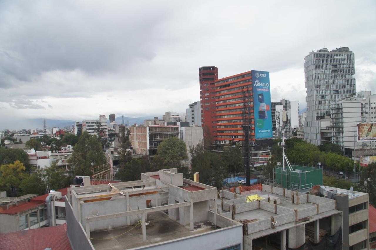 Ferienwohnung Lujoso Penthouse En La Roma Mexiko-Stadt Exterior foto